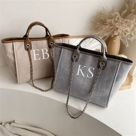 personalised handbags with initials.